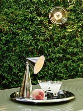 Настольная лампа Pose Portable Silver, Tom Dixon