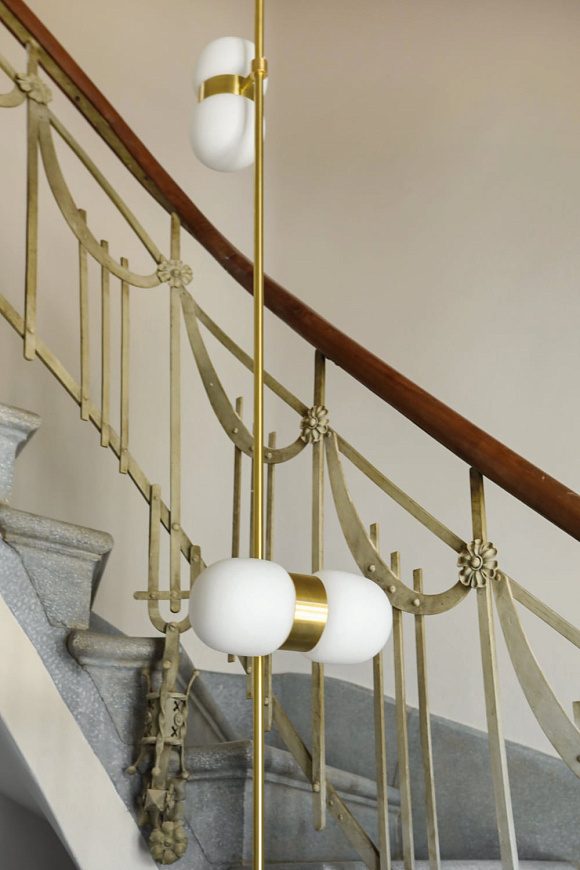 Подвесная люстра Nuvol Chandelier Hilo, vertical, Contain