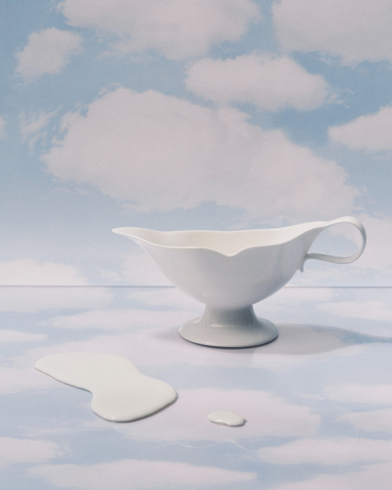 Соусник Gravy boat Lips white Les Objets Mouleversants, Serax