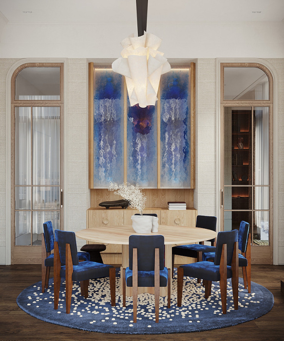 Стул Amal Chair с прямоугольной спинкой, MODÉNATURE