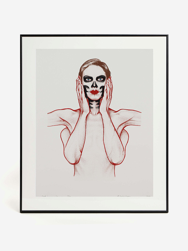 Шелкография «Смерть», Masha Yankovskaya