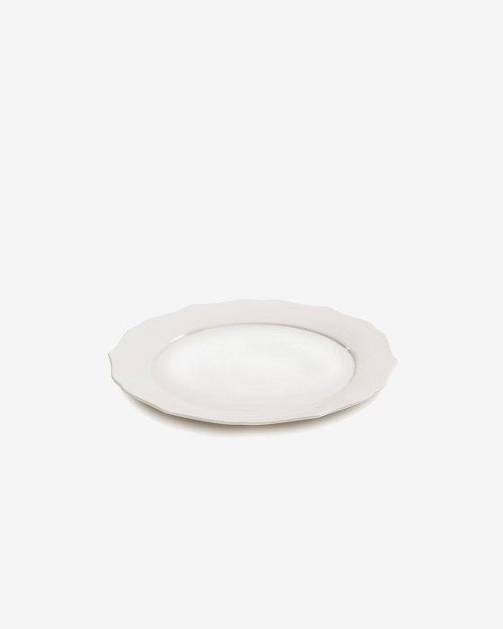 Набор из 4-х тарелок Dinner Plate White Silhouette, Serax