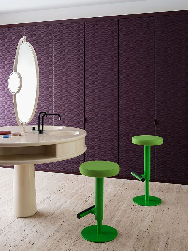 Полубарный стул Fixie, Tacchini