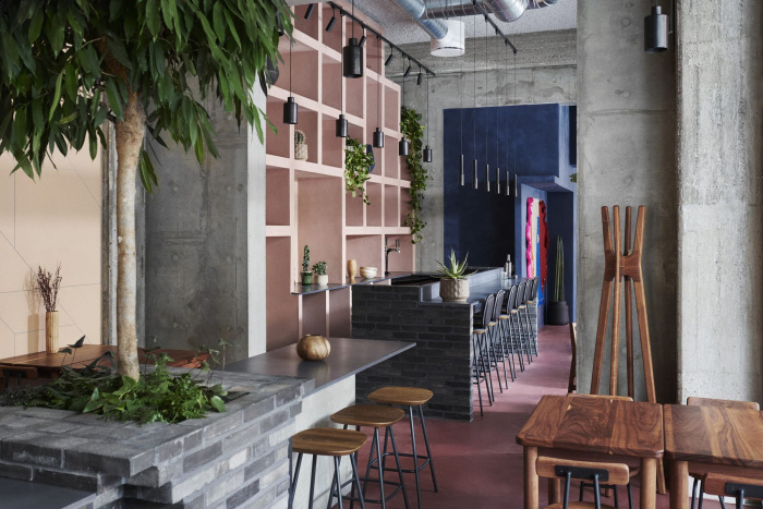 Барный табурет Pauline Bar Stool 75 cm with metal legs, Brdr. Krüger