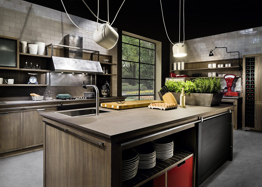 Кухня Industrial Chic, L'Ottocento