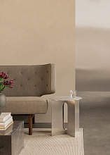 Стальной приставной столик Androgyne Side Table, Steel Base, Audo Copenhagen (ex. Menu)