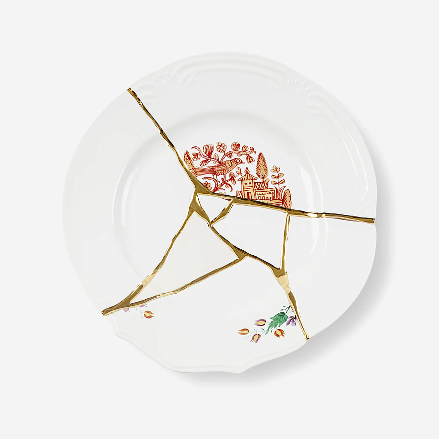 Тарелка Kintsugi, Seletti