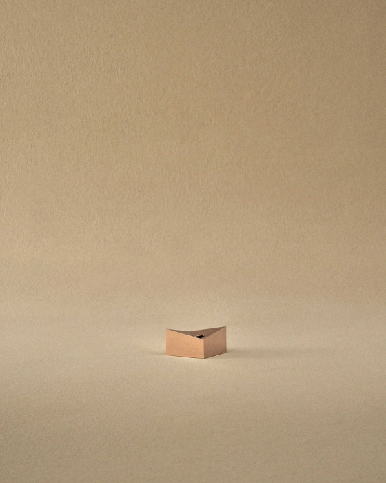 Подсвечник Stoff Nagel Reflect Candle Holder, Rose Gold, STOFF Nagel