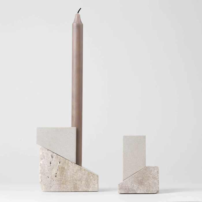 Подсвечник Offset Candleholder, Kristina Dam Studio
