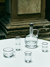 Стакан S.R. Bubble Glass Back Rim, Drinking Low, Louise Roe