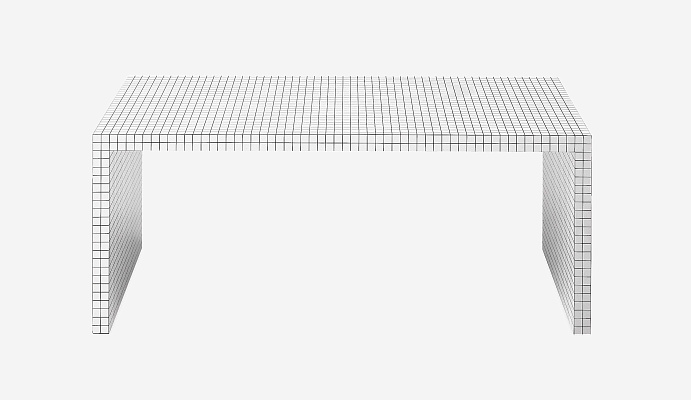 Письменный стол Quaderna Desk 2830 