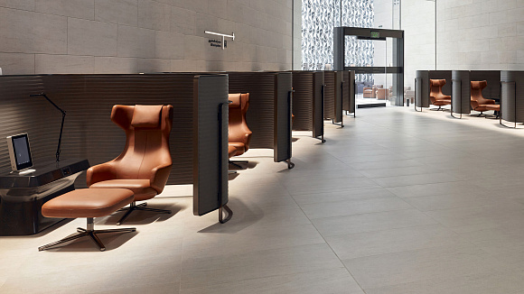 Кресло и пуф Grand Repos & Ottoman, Vitra