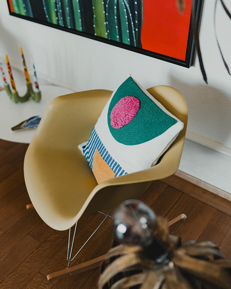 Кресло-качалка Eames Plastic Armchair RE RAR, Vitra