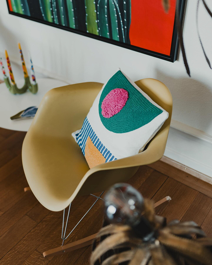 Кресло-качалка Eames Plastic Armchair RE RAR, Vitra