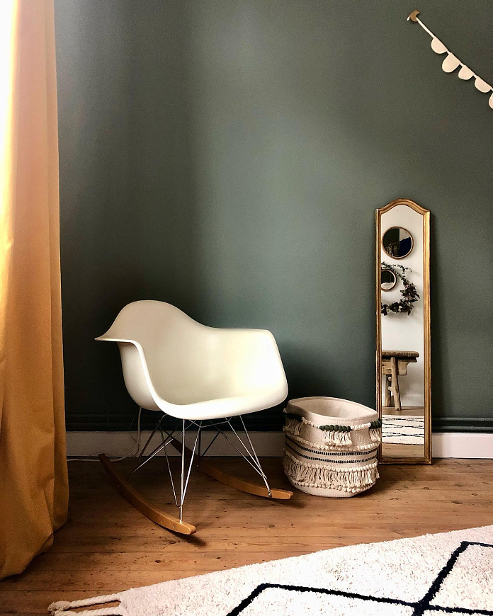 Кресло-качалка Eames Plastic Armchair RE RAR, Vitra