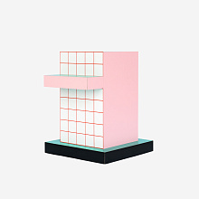 Приставной столик Supersidetable Red Grid, Seletti