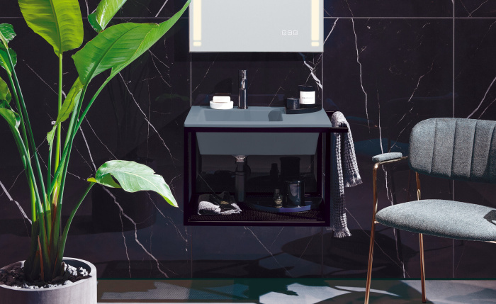 Подвесная раковина без перелива Era Wall-Hung Washbasin 60, Cielo