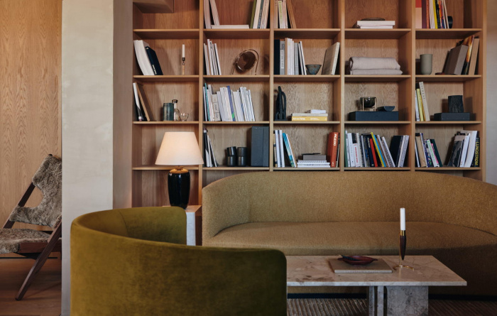 Кресло Knitting Lounge Chair, Sheepskin, Audo Copenhagen (ex. Menu)