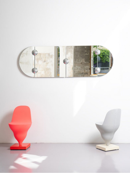 Настенное зеркало Sphera Oblong mirror L, Moustache