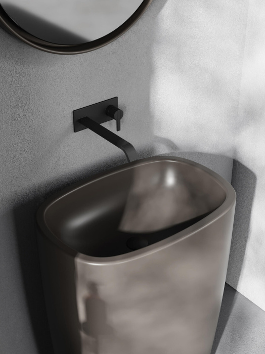 Отдельностоящая раковина с переливом Milk Freestanding Washbasin, NIC Design