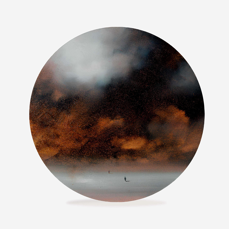 Картина "Отпечатки", глава "Рождение", 2021 г. Холст № 1, Daniil Arkhipenko