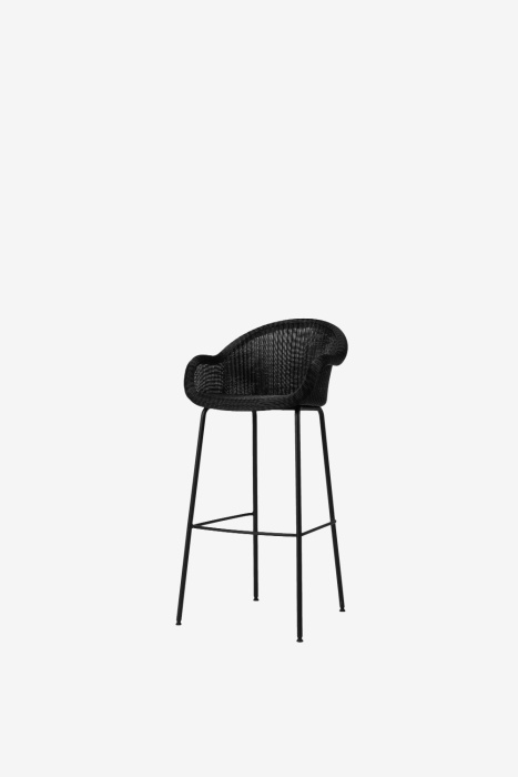 Уличный барный стул Edgard Bar Stool Steel Base, Vincent Sheppard