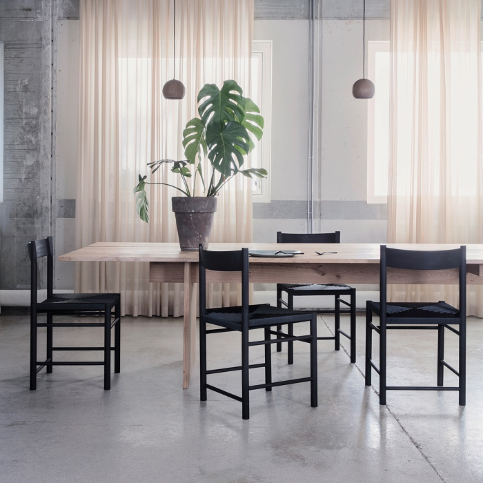 Стул без подлокотников F Chair, Brdr. Krüger