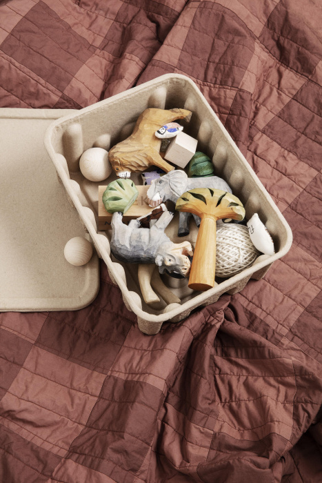 Игрушка Animal Hand-Carved Hippo, Ferm Living