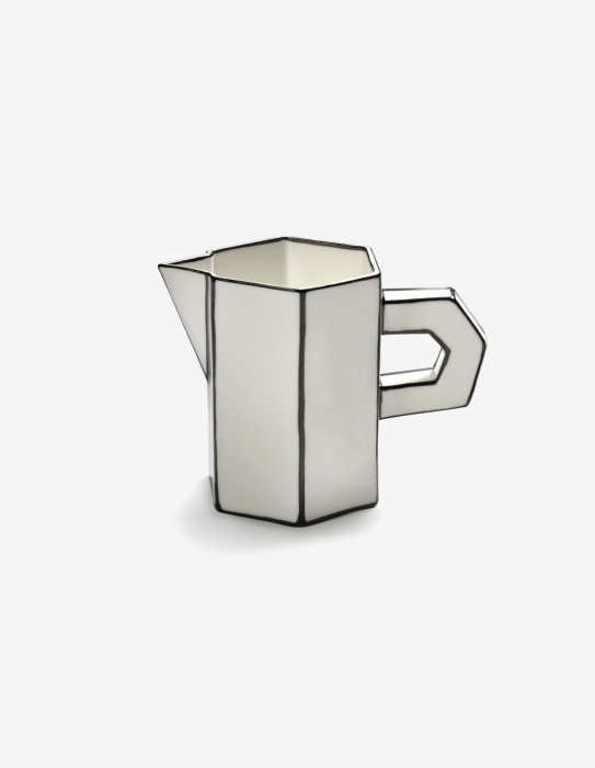 Кувшин Jug white-black Carte Blanche, Serax