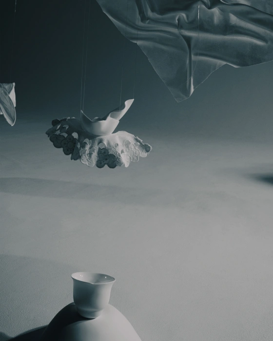 Набор из 6-и чашек Tea Cup White Perfect Imperfection, Serax