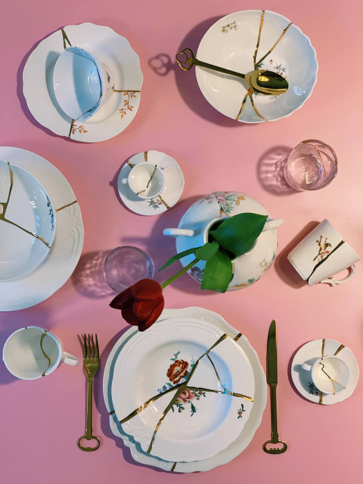 Стакан Kintsugi Glass, Seletti