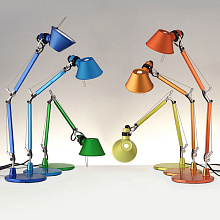 Настольная лампа Tolomeo Micro Table Black A011830, Artemide
