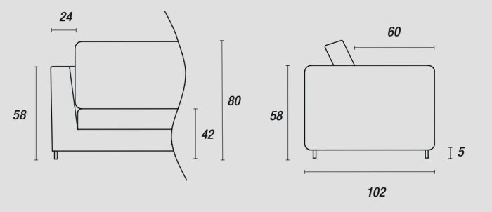Диван Loman, Ditre Italia
