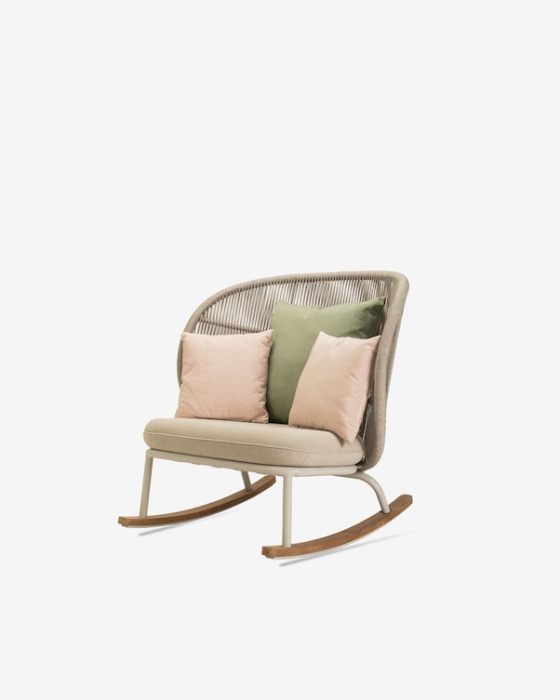 Уличное кресло-качалка Kodo Rocking Chair, Vincent Sheppard