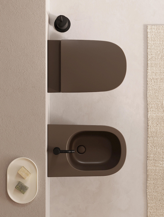 Напольное биде Pin Back to Wall Bidet, NIC Design