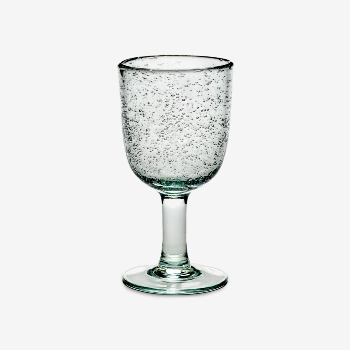 Бокал для белого вина White Wine Glass Transparent With Bubbles Pure, Serax