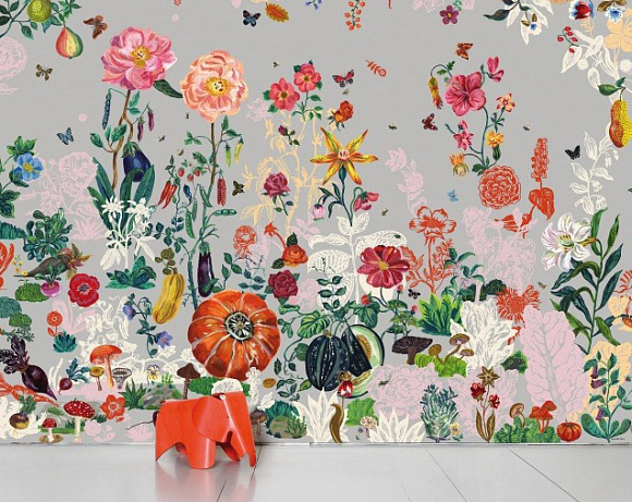 Обои Jardin gris, Moustache