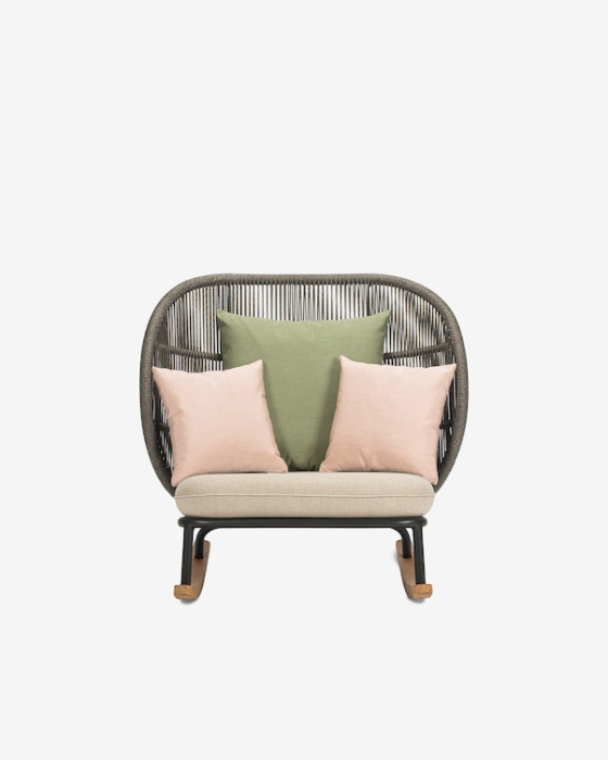 Уличное кресло-качалка Kodo Rocking Chair, Vincent Sheppard