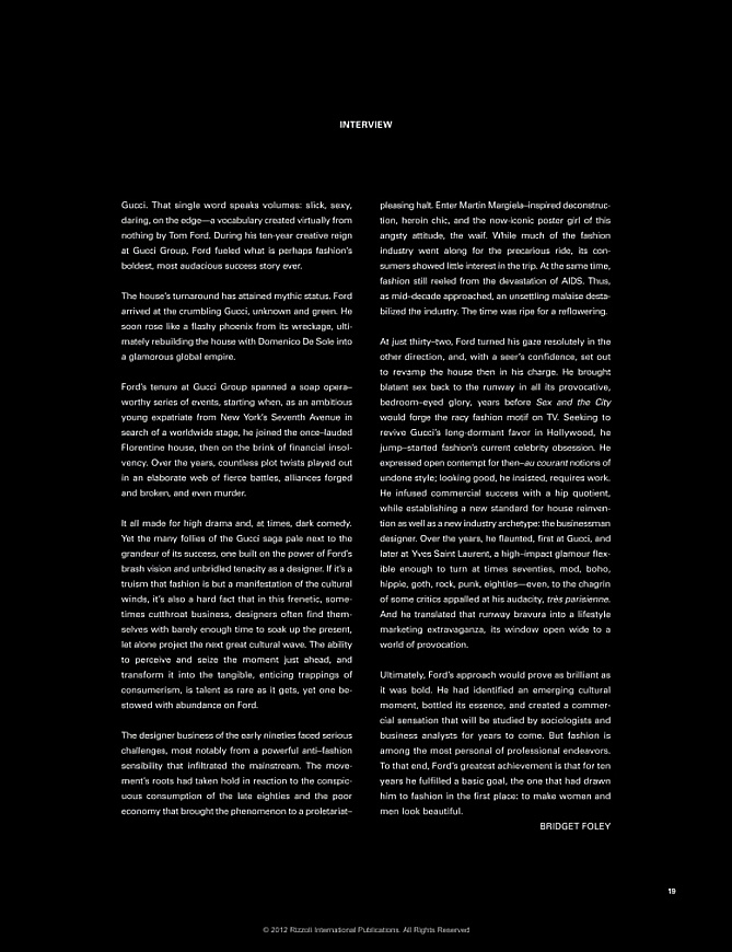 Книга Tom Ford, Rizzoli International Publications Inc.