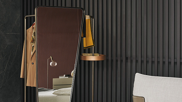 Напольная вешалка с зеркалом Camillo, Bonaldo