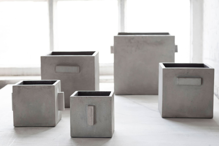 Кашпо Flowerpot Grey by Marie Michielssen, Serax