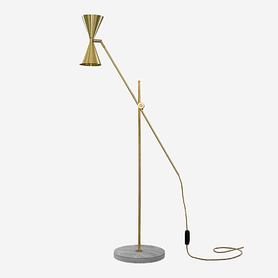 Торшер Cone Double Floor 