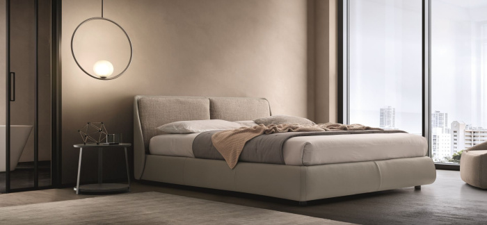 Кровать Bend с изголовьем, Ditre Italia