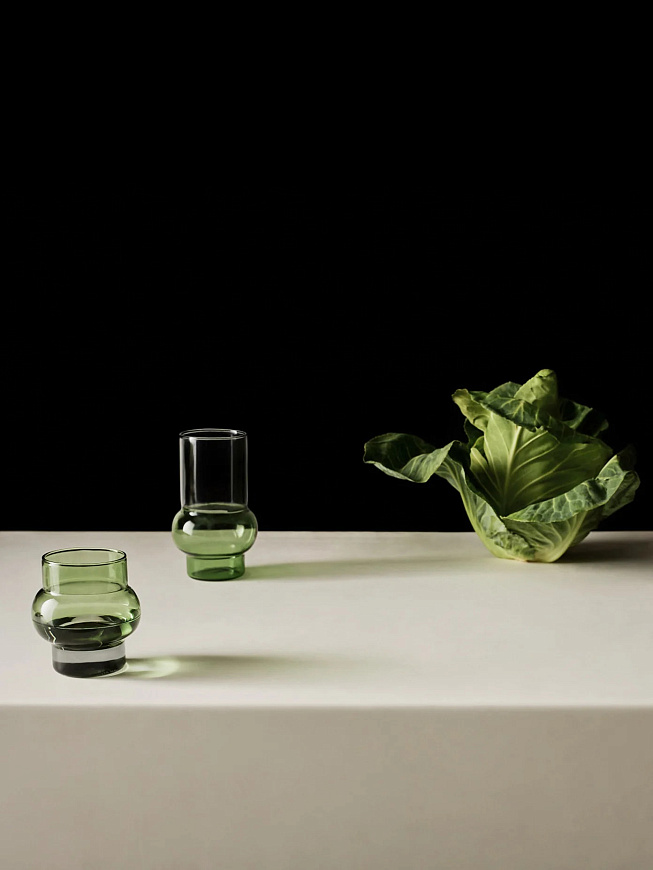 Стакан Bump Tall Green set of 2, Tom Dixon