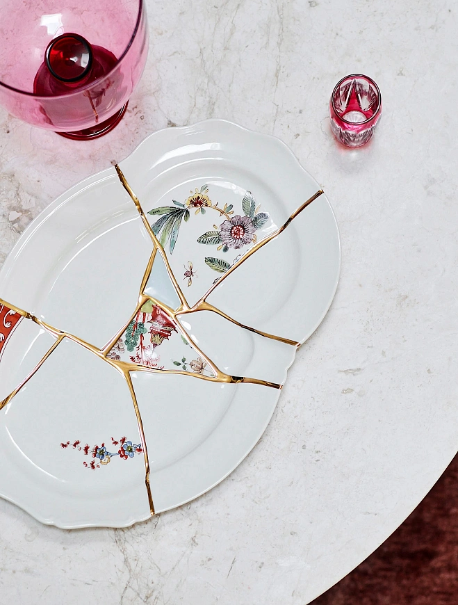 Блюдо Kintsugi, Seletti