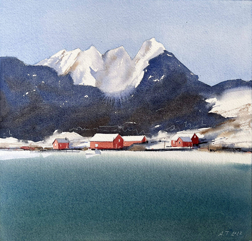 Картина «Village», Tatiana Abramova