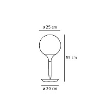 Настольная лампа Castore Table 25 1050010A, Artemide