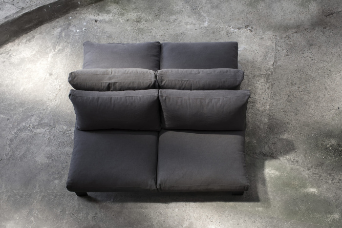 Уличная двухместная скамья с подушками Bench Two Seater Incl Cushion Outdoor, Serax