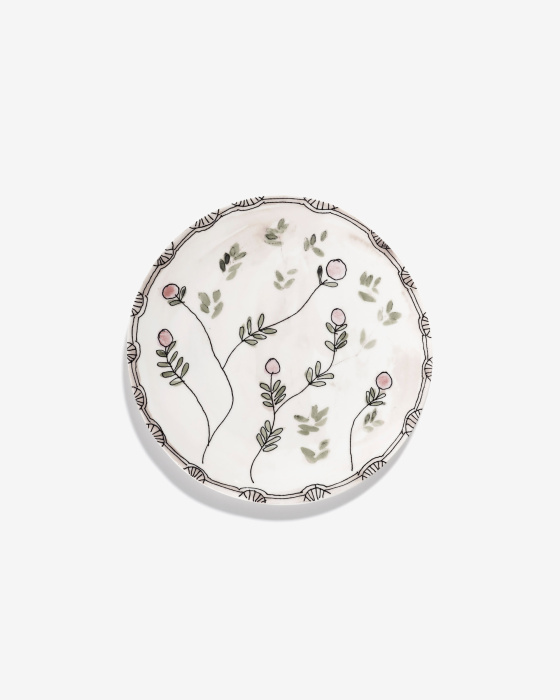 Набор из 2-х тарелок Plate Mirtillo Nude Midnight Flowers by Marni, Serax