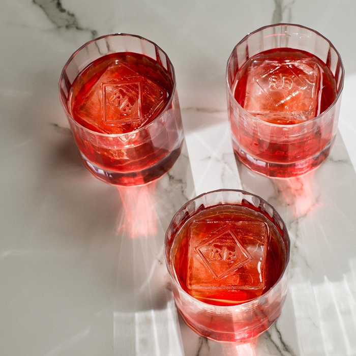 Набор из 4-х стаканов Fluted Double Old Fashioned Tumbler – Set of 4, Richard Brendon